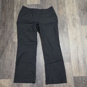 Apt.9 Women's Slacks Size 12 Black Wide Leg